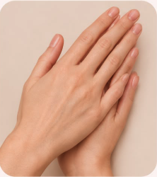 Photo des mains